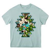 Arona aztec  cowhide cactus gemstone Heavy Core Tee - JahusDesignShop