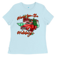 Home For The Holidays Texas Ladies Tee | Teevron