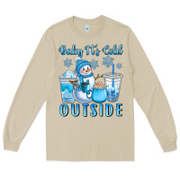Mushroom baby it's cold outside Long Sleeve Tee - CowGirlArtShop
