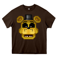 Chocolate Brown Day Gift Five Nights At Freddy'S Graphic For Fan Heavy Core Tee - lanVoArt