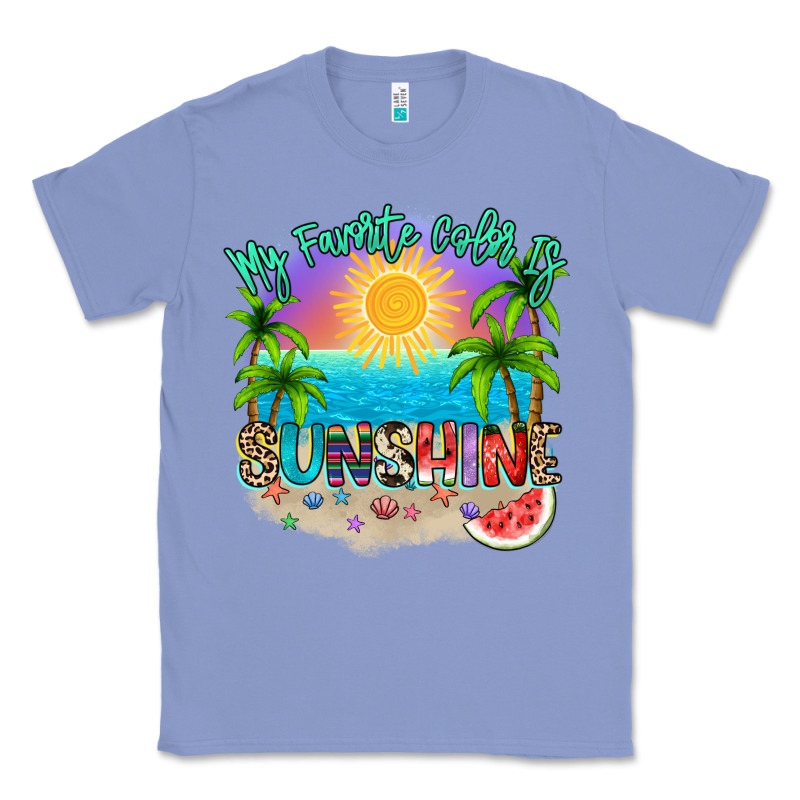 My Favorite Color Is Sunshine Classic Tee by NancyCooperArtShop | Teevron