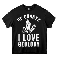 Black of quartz i love geology Heavy Core Tee - lanVoArt