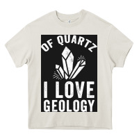 Cream of quartz i love geology Heavy Core Tee - lanVoArt