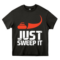 Asphalt just sweep it! funny curling sports gift hoodie Heavy Core Tee - lanVoArt