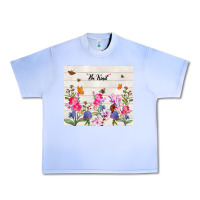 Grape Ice be kind wildflower Urban Heavy Tee - TumblerDesignByShophia