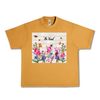 Peanut Butter be kind wildflower Urban Heavy Tee - TumblerDesignByShophia