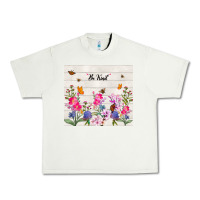 Pistachio be kind wildflower Urban Heavy Tee - TumblerDesignByShophia