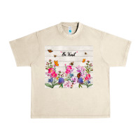 Sandshell be kind wildflower Urban Heavy Tee - TumblerDesignByShophia