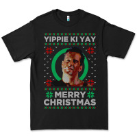 Black Hot Trend Die Hard Christmas Yippie Ki Yay Premium Tee - lanVoArt
