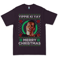 Plum Hot Trend Die Hard Christmas Yippie Ki Yay Premium Tee - lanVoArt