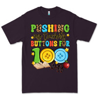 Plum pushing my teacher's buttons for 100 days Premium Tee - Artiststas