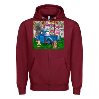 Happy Easter Truck Zipper Hoodie | Teevron