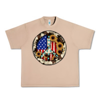 Burro Peace sign Urban Heavy Tee - JahusDesignShop
