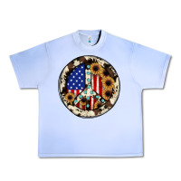 Grape Ice Peace sign Urban Heavy Tee - JahusDesignShop