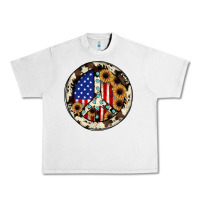 Lunar Rock Peace sign Urban Heavy Tee - JahusDesignShop