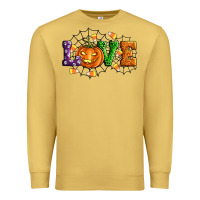 Antique Gold Halloween Love Premium Sweatshirt - Artiststas