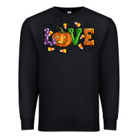 Black Halloween Love Premium Sweatshirt - Artiststas