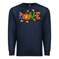 Navy Halloween Love Premium Sweatshirt - Artiststas