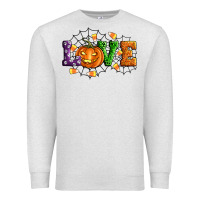 Oatmeal Heather Halloween Love Premium Sweatshirt - Artiststas