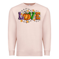 Pale Pink Halloween Love Premium Sweatshirt - Artiststas
