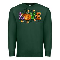 Sports Green Halloween Love Premium Sweatshirt - Artiststas