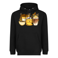 Black Bee Honey Coffee Cups Heavyweight Hoodie - Artiststas