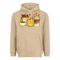 Mushroom Bee Honey Coffee Cups Heavyweight Hoodie - Artiststas