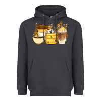 Smoke Bee Honey Coffee Cups Heavyweight Hoodie - Artiststas