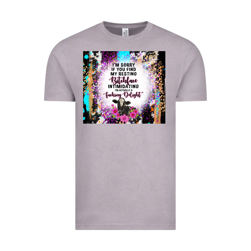 I'm Sorry If You Find My Resting Bitchface Intimid Vintage Tee by TumblerDesignByShophia | Teevron