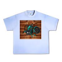 Grape Ice woodgrain motorcycle Urban Heavy Tee - TumblerDesignByShophia
