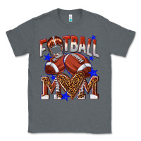 Charcoal Heather American Football Mom Classic Tee - NancyCooperArtShop