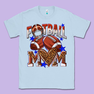 American Football Mom Classic Tee Designed By Nancycooperartshop