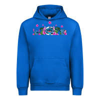 Cobalt stitches Urban Hoodie - AdoDesignShop