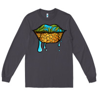 Smoke summer vibes pineapple lips Long Sleeve Tee - Jasminsmagicworld