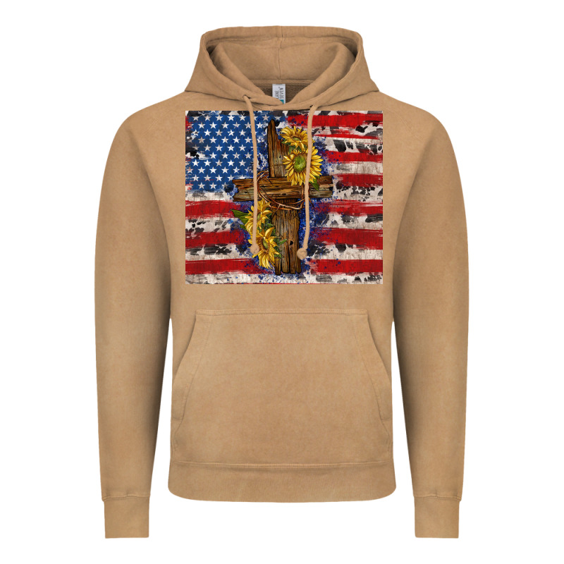 Jesus Christ With American Flag Vintage Hoodie by TumblerDesignByShophia | Teevron