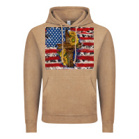 Vintage Coffee jesus christ with american flag Vintage Hoodie - TumblerDesignByShophia