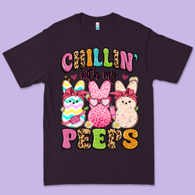 Chillin' With My Peeps Premium Tee Designed By Artiststas