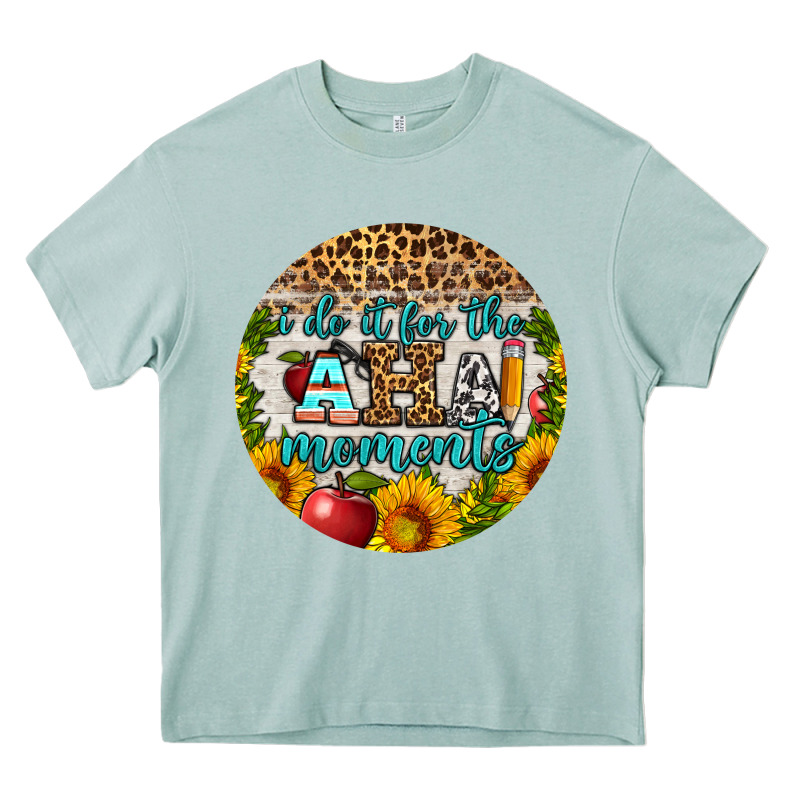 I Do It For The Aha Moments Round Earring Heavy Core Tee by BundleAndBundleShop | Teevron