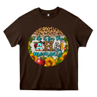Chocolate Brown i do it for the aha moments round earring Heavy Core Tee - BundleAndBundleShop