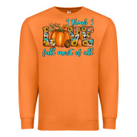 Carrot i think i love fall most of all Premium Sweatshirt - Artiststas