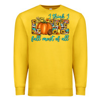 Lemon i think i love fall most of all Premium Sweatshirt - Artiststas