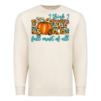 Sandshell i think i love fall most of all Premium Sweatshirt - Artiststas