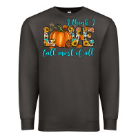 Smoke i think i love fall most of all Premium Sweatshirt - Artiststas