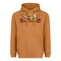 Meerkat Christmas coffee cups Heavyweight Hoodie - Artiststas