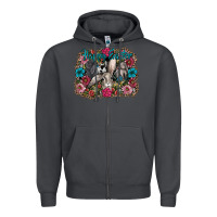 Smoke Happy Easter Zipper Hoodie - CowhideDigitalArt
