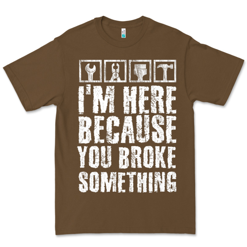 Construction Crew Funny Contractor Gift Premium T Shirt Premium Tee by lanVoArt | Teevron