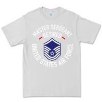 Dove Grey Limited Edition Master Sergeant Retired Air Force Military Retiremen Premium Tee - lanVoArt