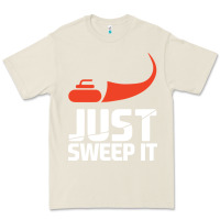 Bone just sweep it! funny curling sports gift hoodie Premium Tee - lanVoArt