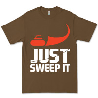 Cacao just sweep it! funny curling sports gift hoodie Premium Tee - lanVoArt