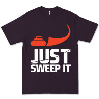Plum just sweep it! funny curling sports gift hoodie Premium Tee - lanVoArt